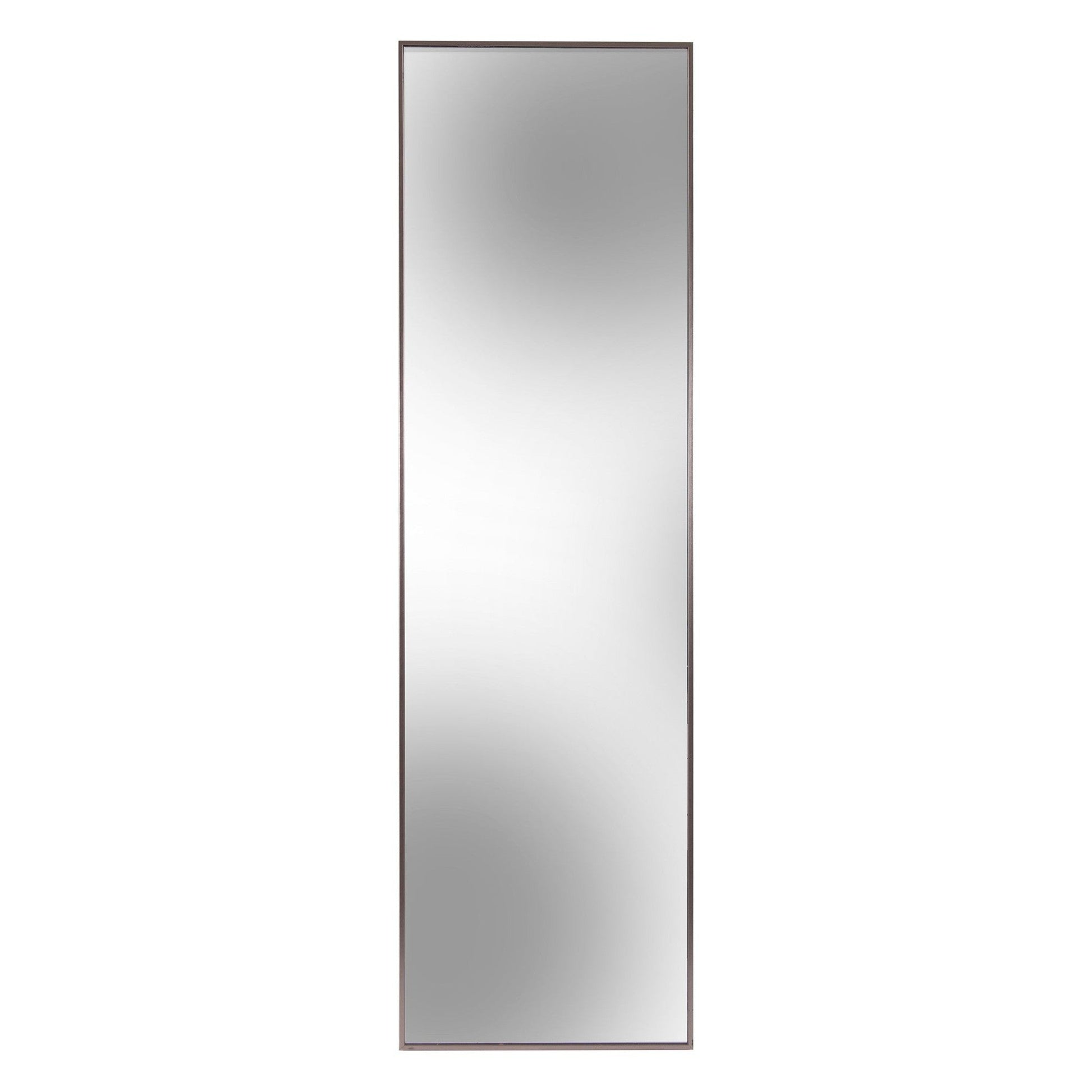 HomeRoots Sleek Brushed Brass Rectangular Full Length Standing Mirror