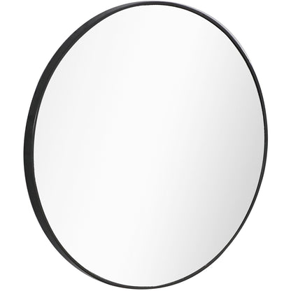 HomeRoots Smokey Grey Wall Mirror