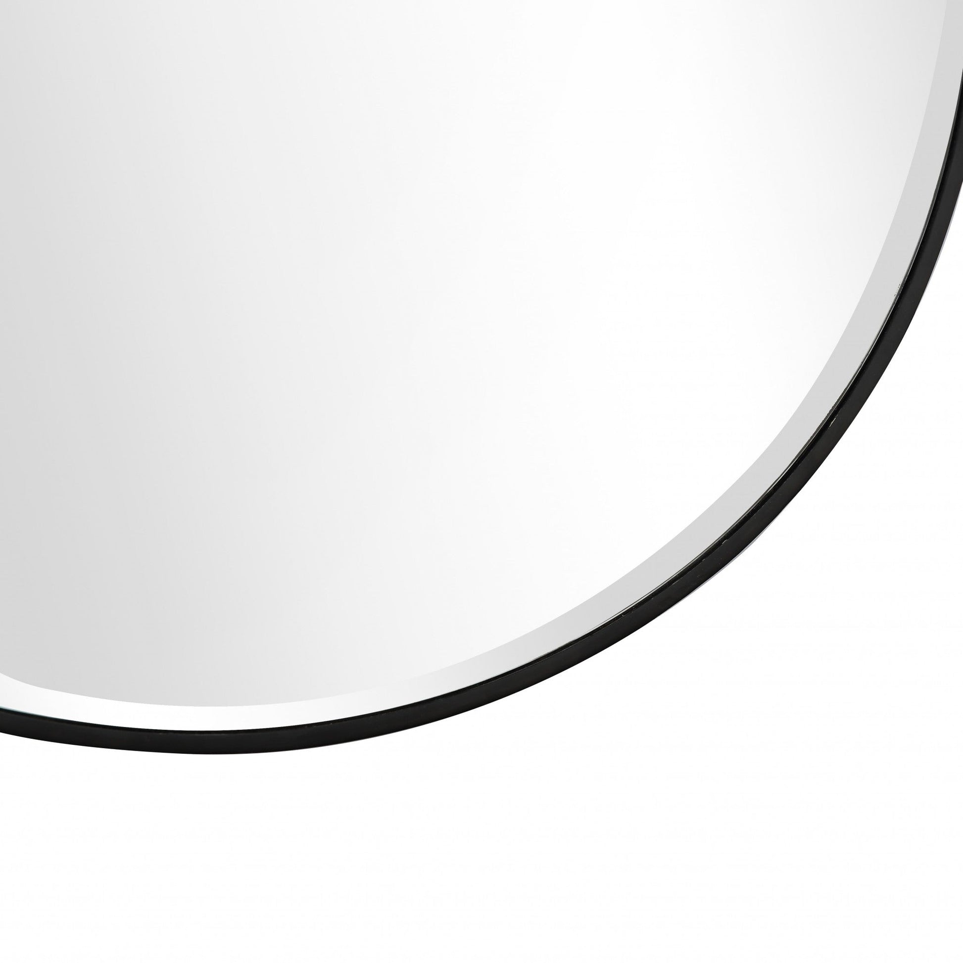 HomeRoots Smokey Grey Wall Mirror