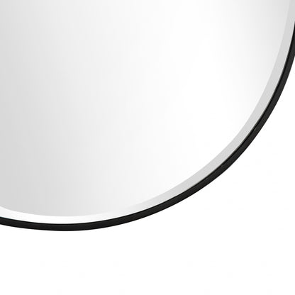 HomeRoots Smokey Grey Wall Mirror