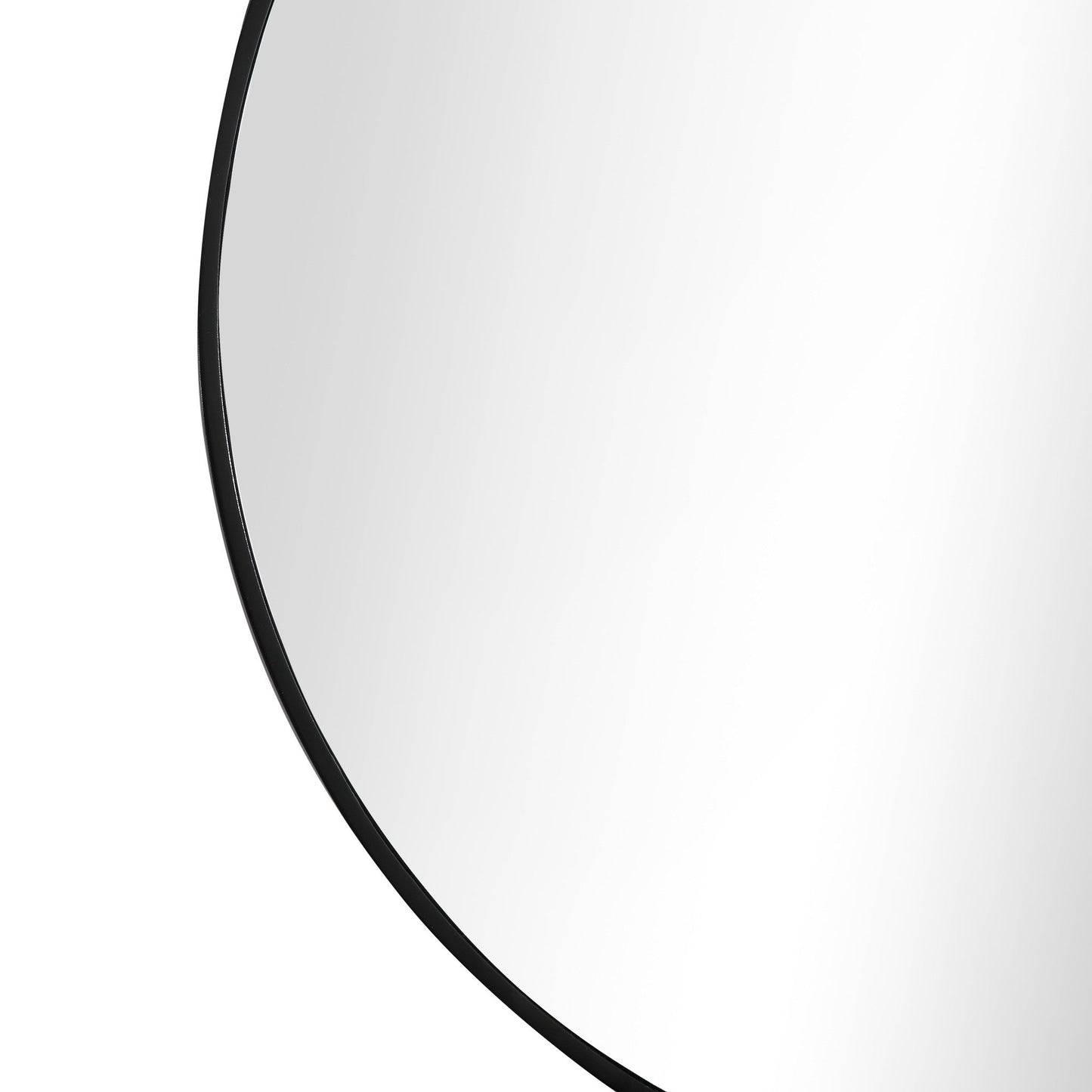 HomeRoots Smokey Grey Wall Mirror