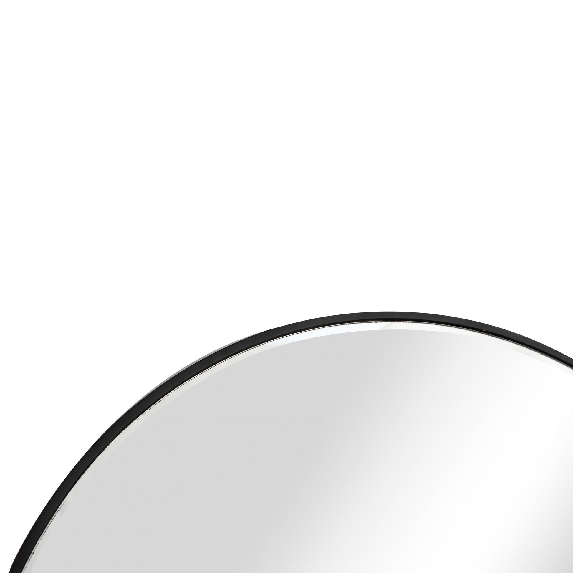 HomeRoots Smokey Grey Wall Mirror