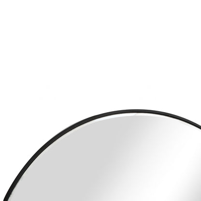 HomeRoots Smokey Grey Wall Mirror