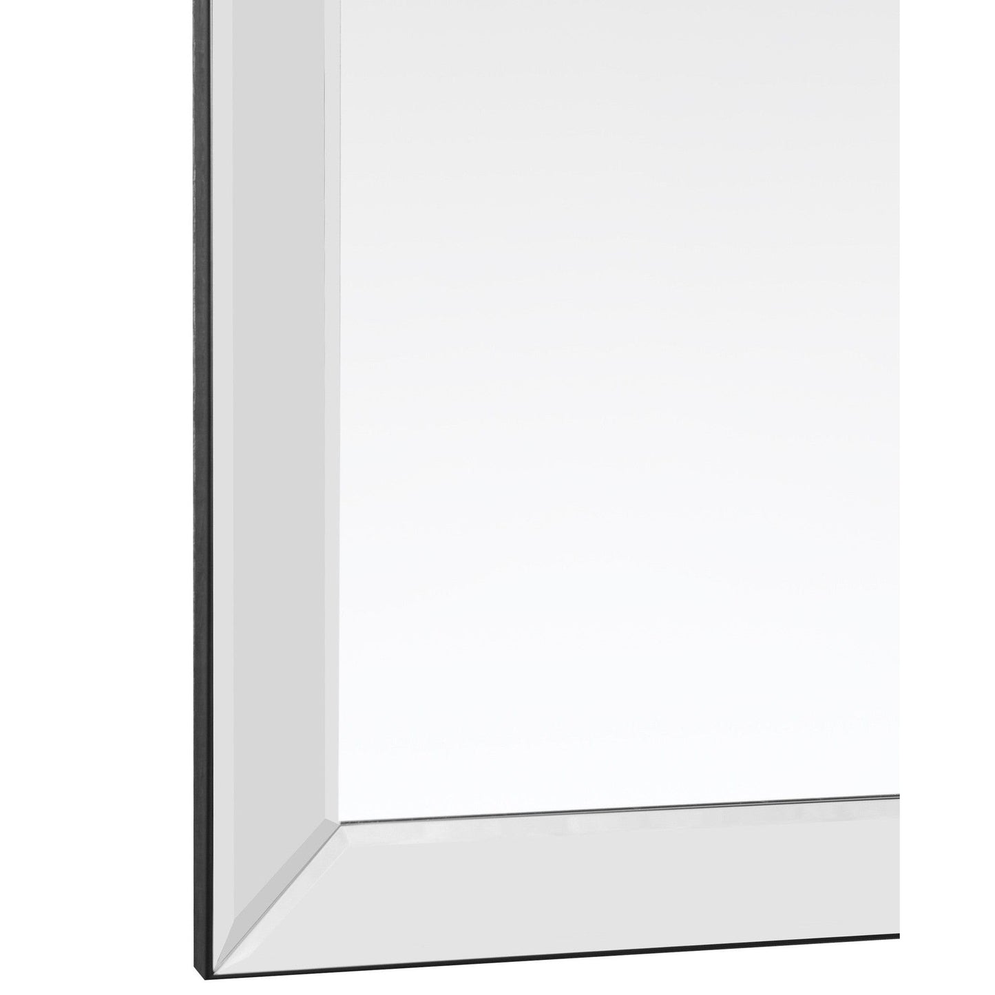 HomeRoots Square Wall Mounted Clear Mirror
