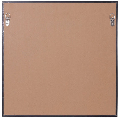 HomeRoots Square Wall Mounted Clear Mirror