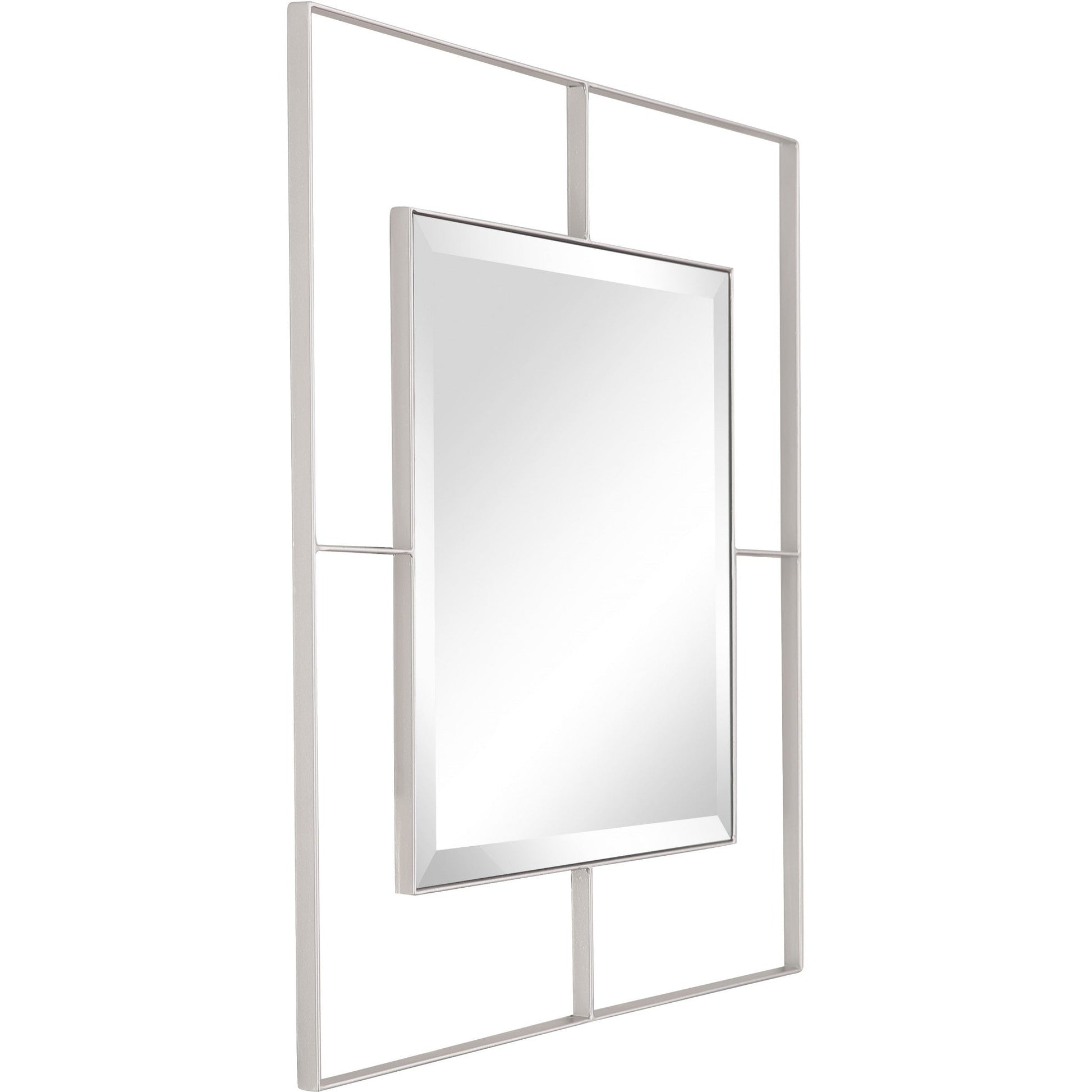 HomeRoots Square in Square Wall Mirror