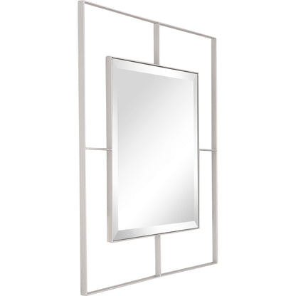 HomeRoots Square in Square Wall Mirror