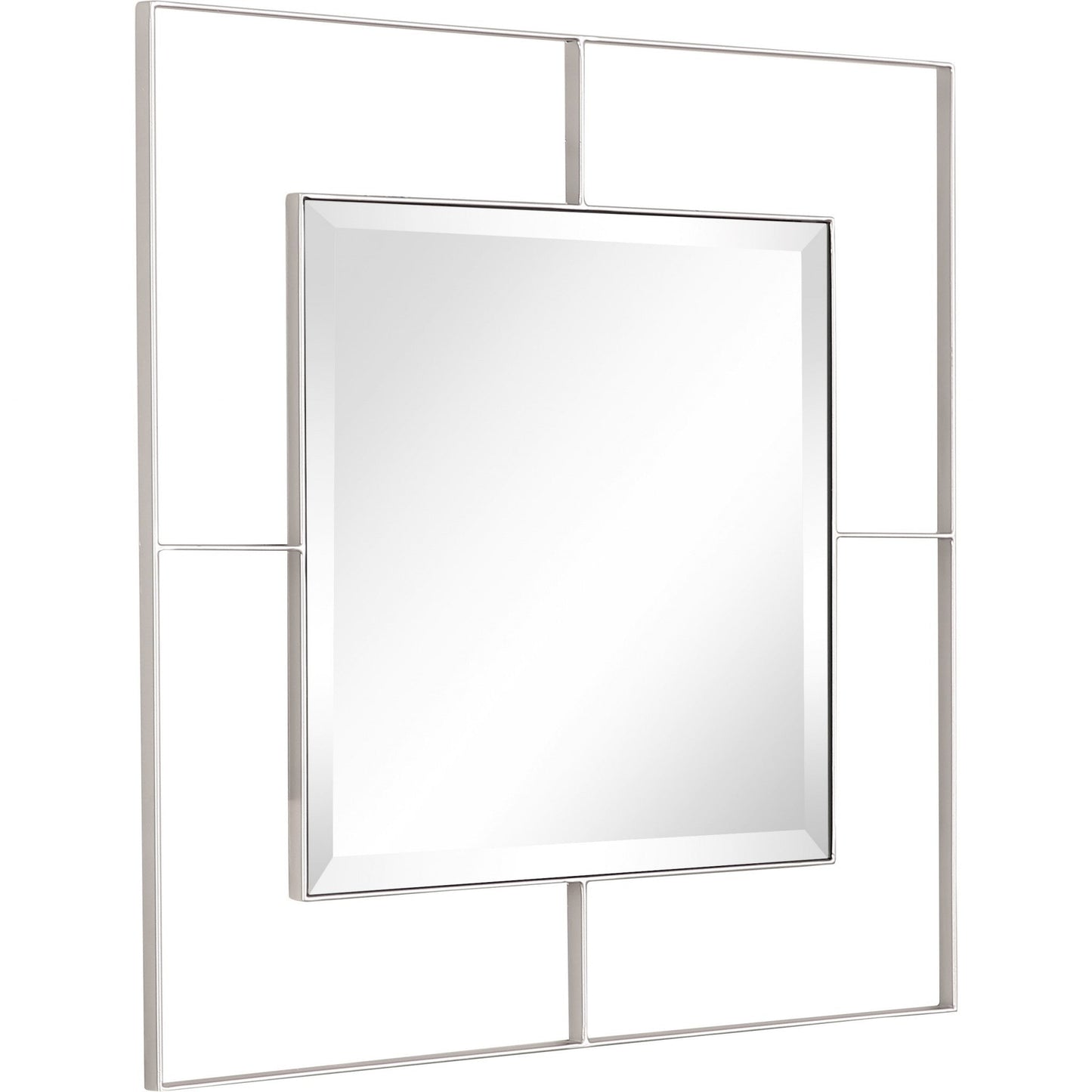 HomeRoots Square in Square Wall Mirror