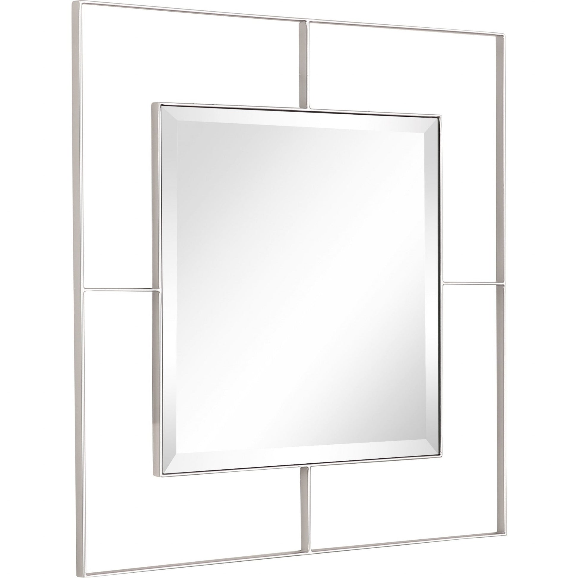 HomeRoots Square in Square Wall Mirror