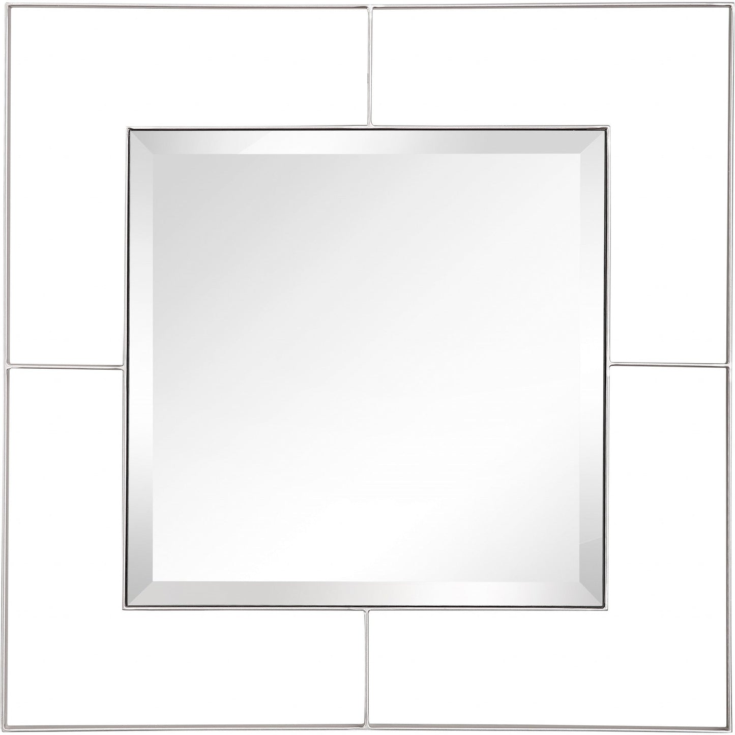 HomeRoots Square in Square Wall Mirror