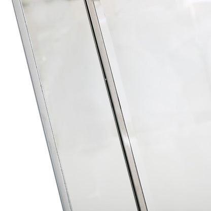 HomeRoots Stainless Steel Wall Mirror