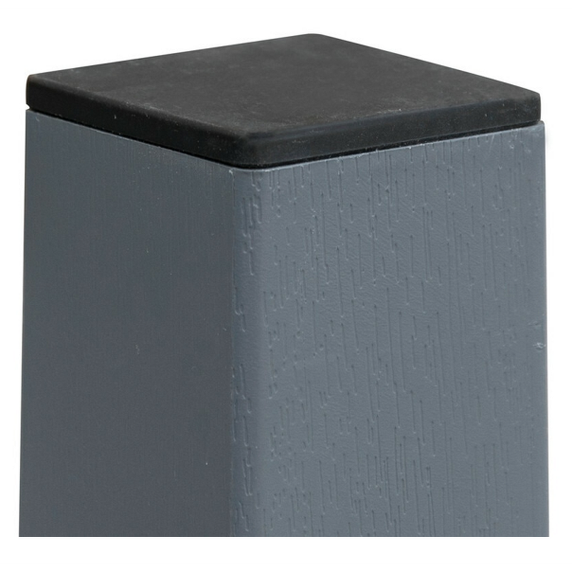 HomeRoots Super Sturdy Plastic Shower Stool in Gray