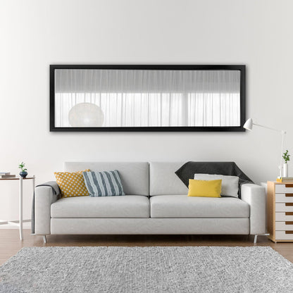 HomeRoots Thick Border Black Wall Mirror