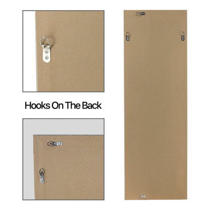 HomeRoots Thick Border Black Wall Mirror