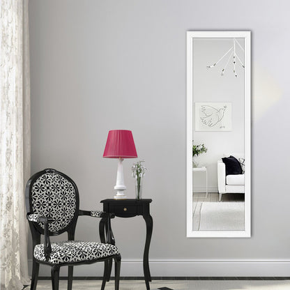 HomeRoots Thick Border White Wall Mirror