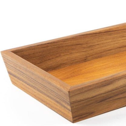 HomeRoots Traditional Solid Teak Vanity Tray