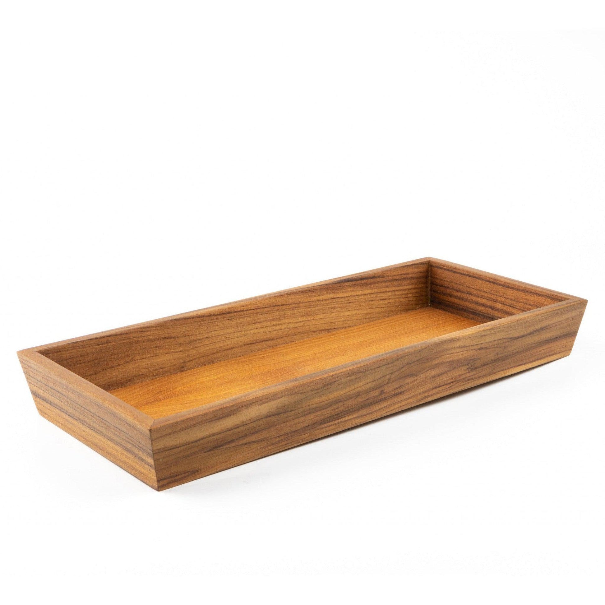 HomeRoots Traditional Solid Teak Vanity Tray