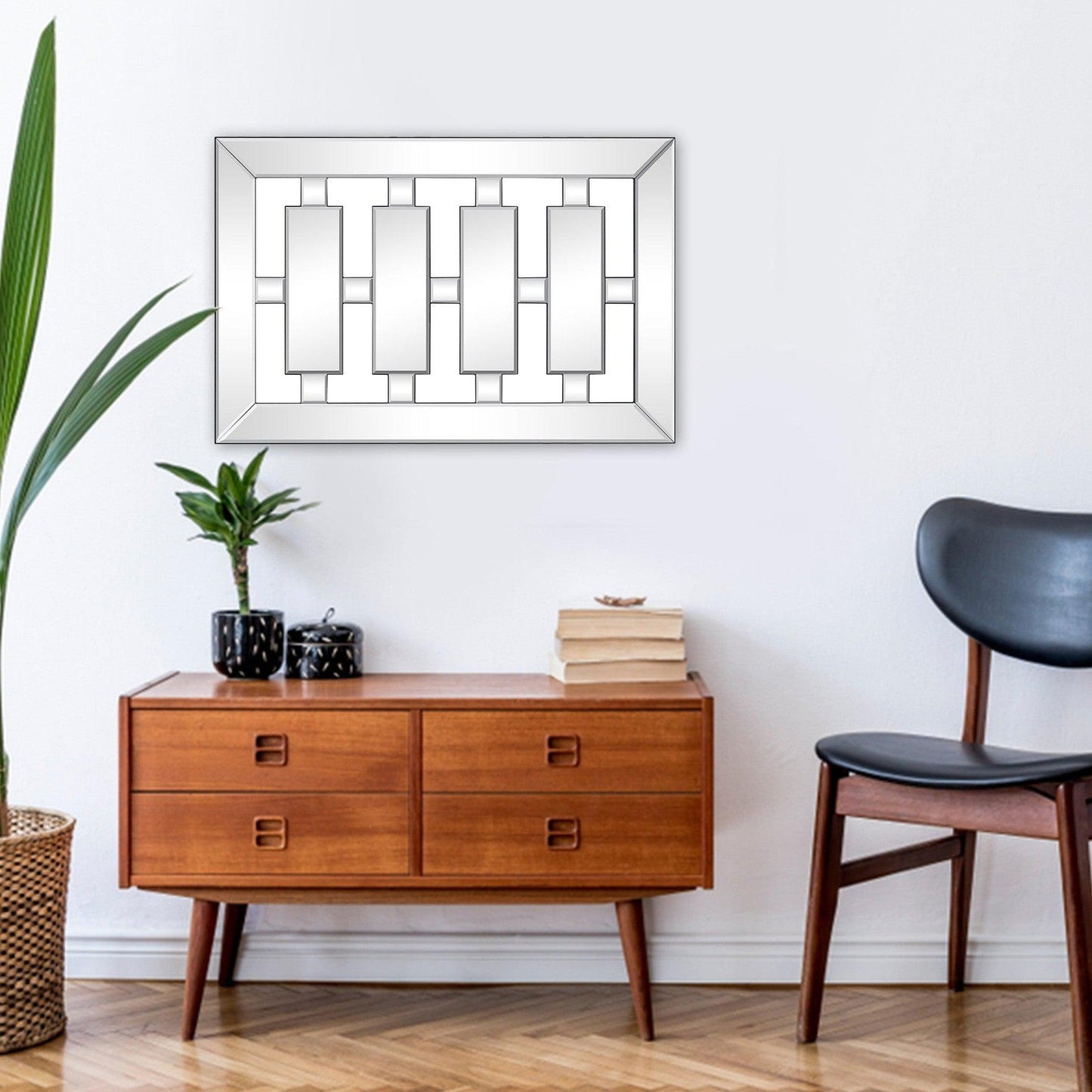 HomeRoots United Square Wall Mirror