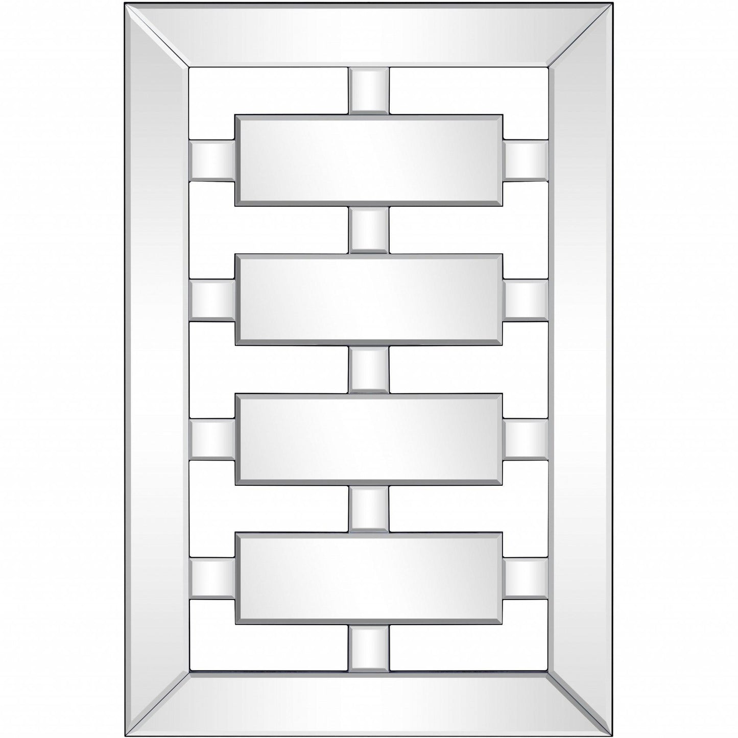 HomeRoots United Square Wall Mirror