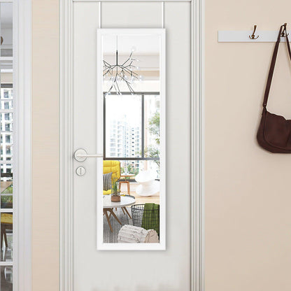 HomeRoots White Door Mount Mirror