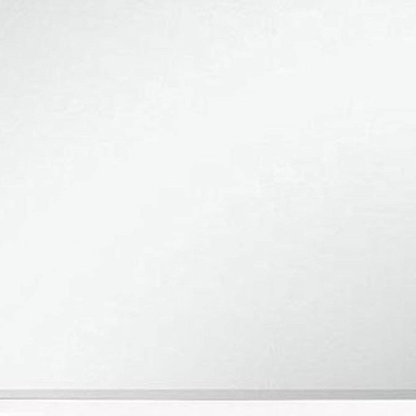 HomeRoots White Mirror with Rectangular Wood Trim