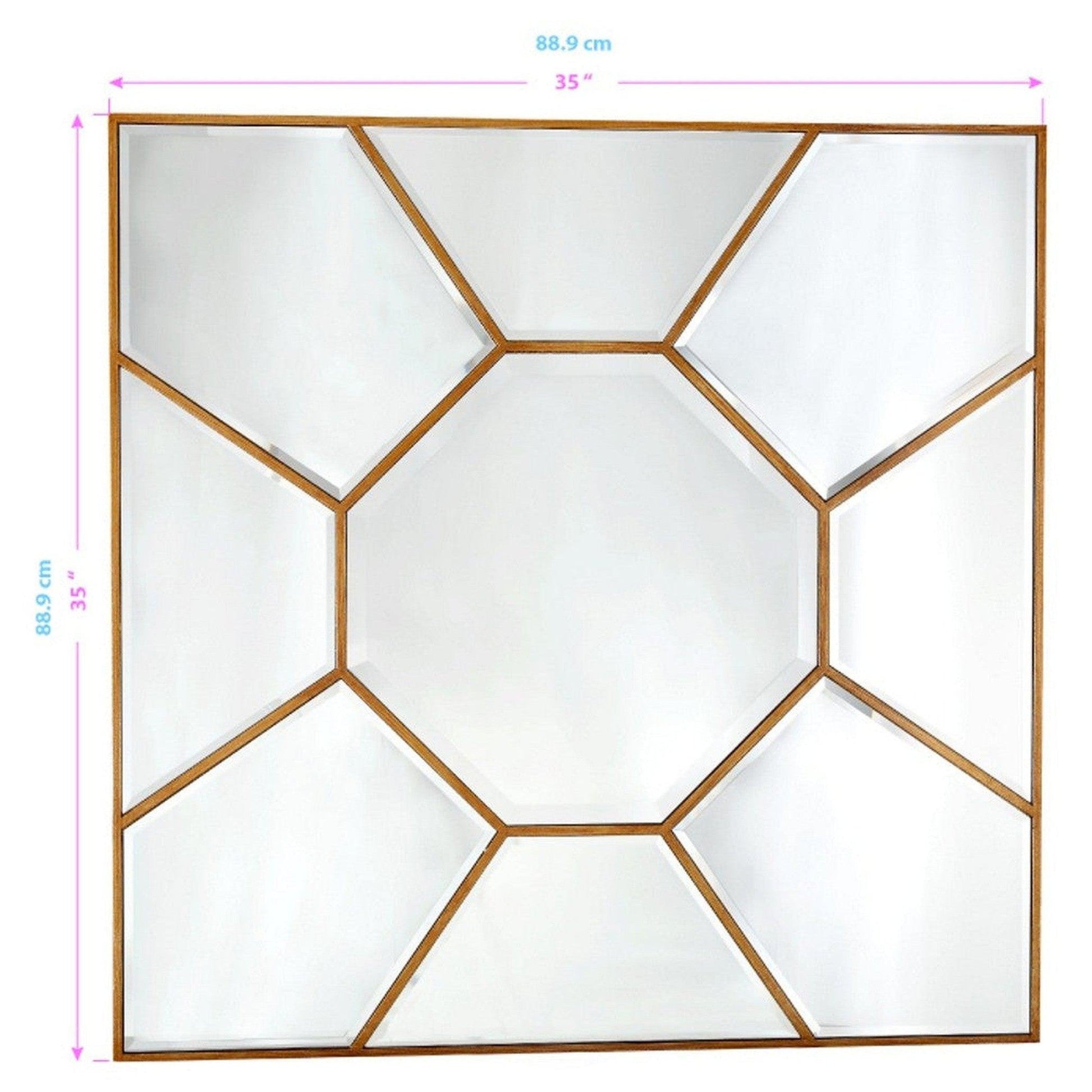 HomeRoots You Are My Sunshine Mirror