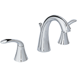 Huntington Brass Trend Wide Spread 8" PVD Satin Nickel Vanity Faucet by Chemcore Industries