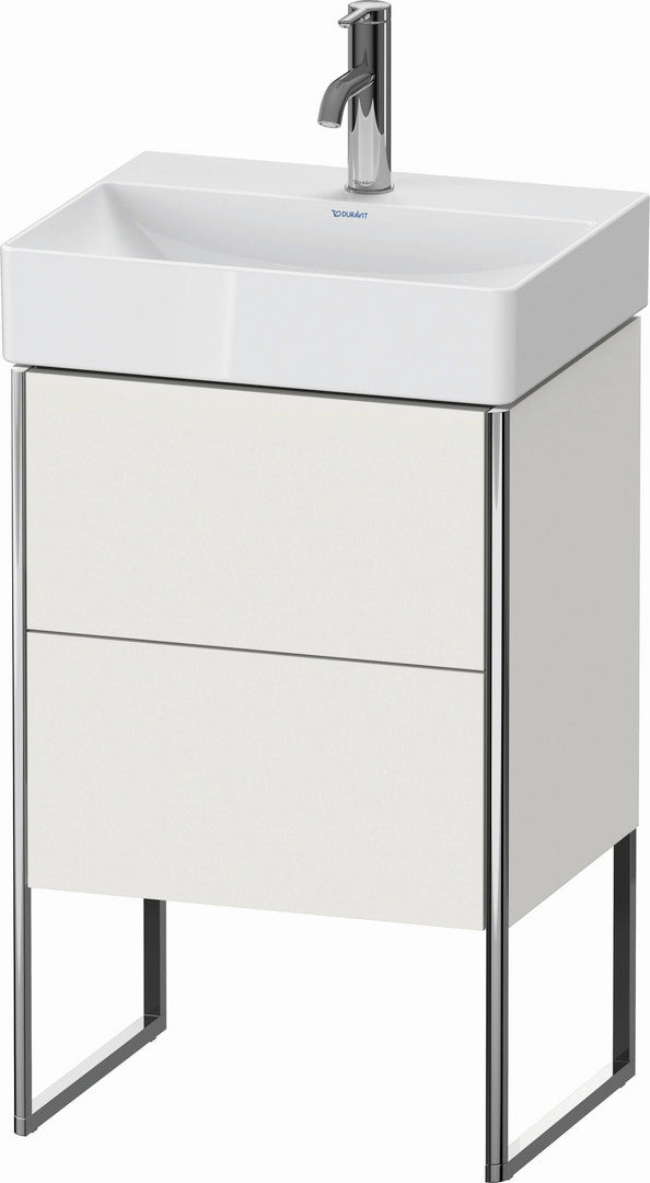 Duravit XSquare 19" Nordic White Two Drawer Floorstanding Vanity Unit (XS443803939)