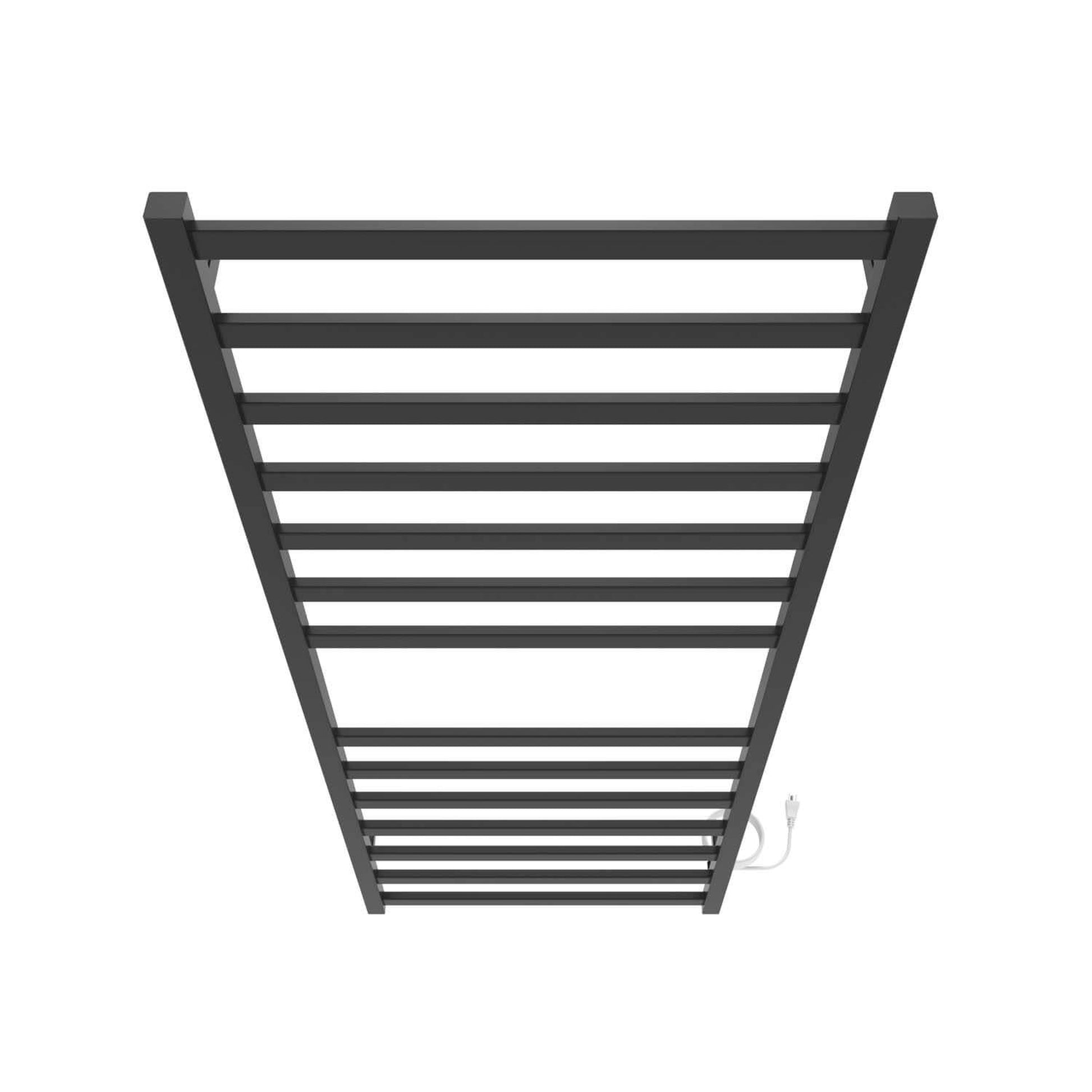 ICO Bath Kontour Square 24″ x 60″ Matte Black Plug-In Towel Warmer – US  Bath Store