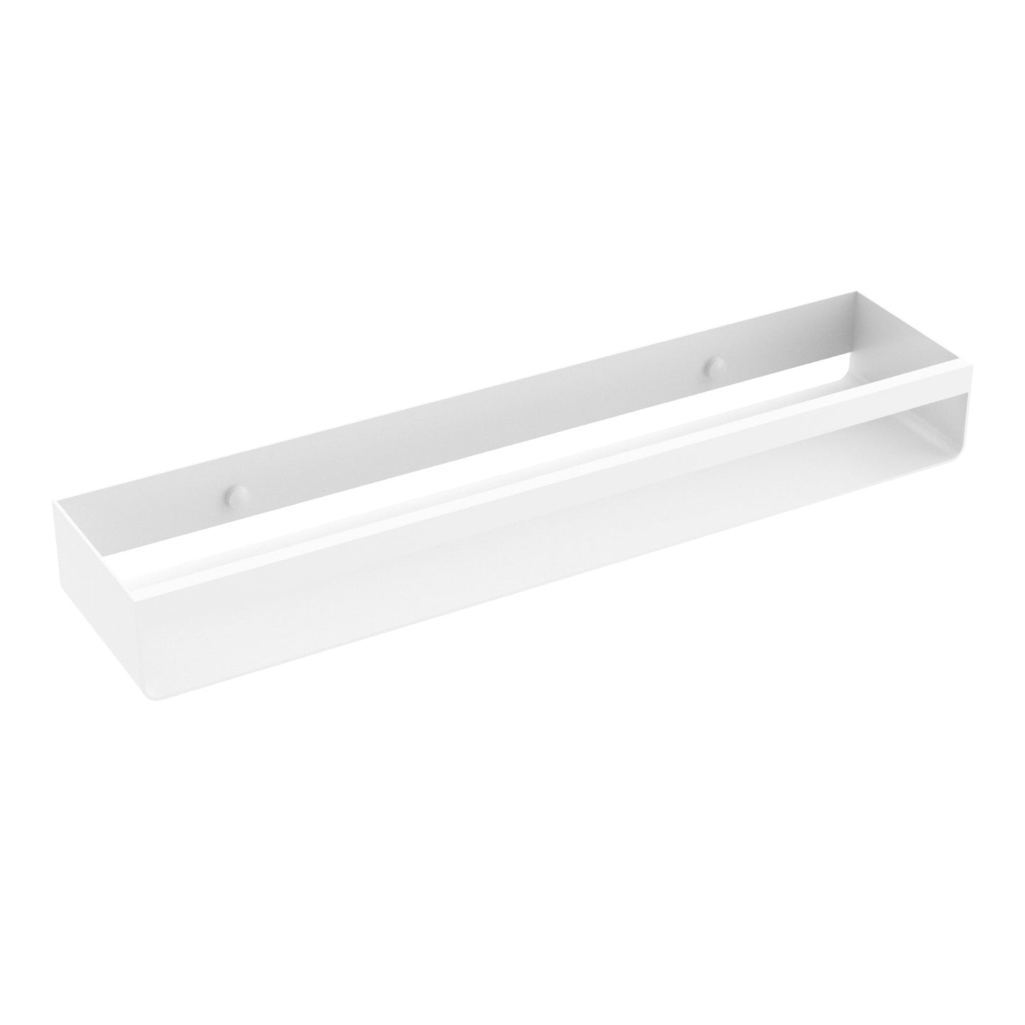ICO Bath Volkano 20″ Matte White Stainless Steel Shelf Model-02