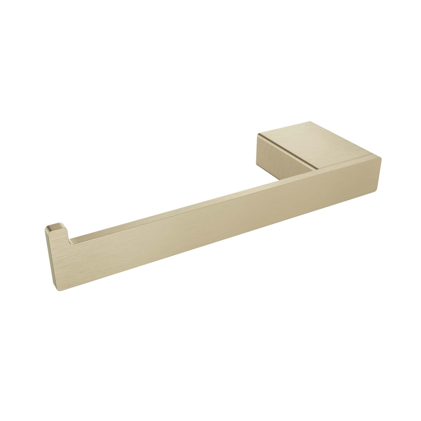 ICO Bath Volkano Cinder 7″ Brushed Gold Light RH Post Toilet Paper Holder