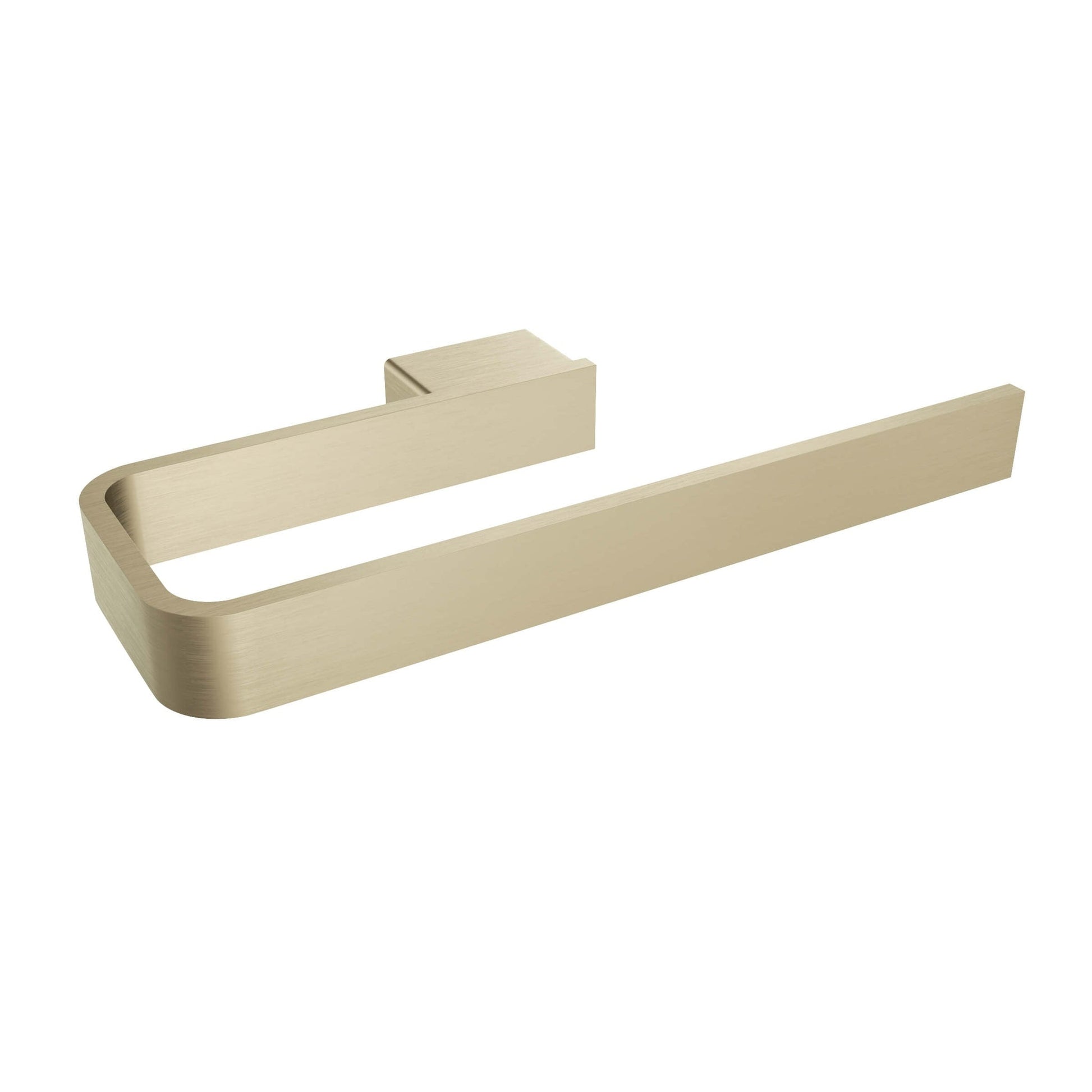 ICO Bath Volkano Cinder 8″ Brushed Gold Light Towel Bar