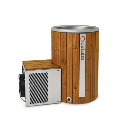 Icetubs IceBarrel Thermowood and Fiberglass Cold Plunge Immersion Tub