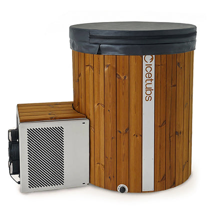 Icetubs IceBarrel XL Thermowood and Fiberglass Cold Plunge Immersion Tub