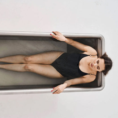 Icetubs IceBath Large Thermowood and Stainless Cold Therapy Immersion Bath