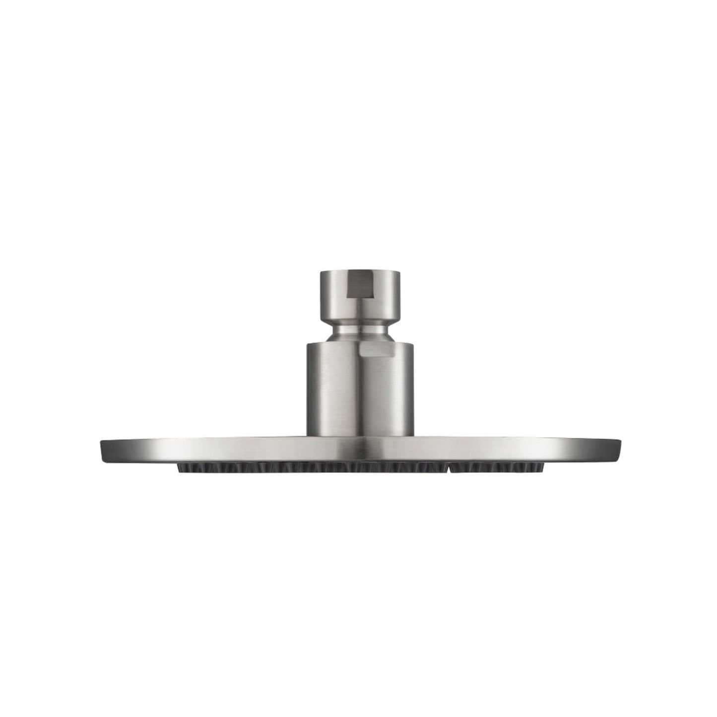 Isenberg Serie 100 Single Output Brushed Nickel PVD Wall-Mounted Shower Set With 6" Solid Brass Rainhead Shower Head, Single Handle Shower Trim and 1-Output Single Control Pressure Balance Valve