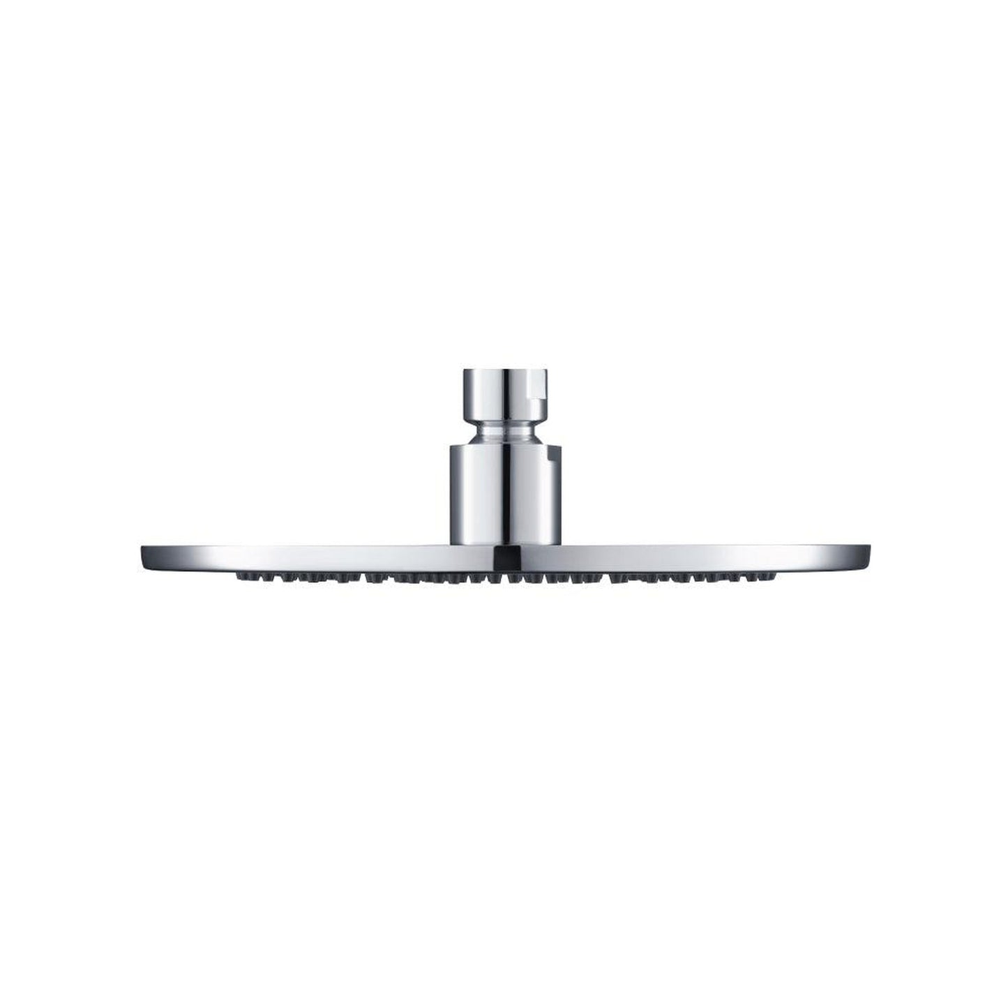 Isenberg Serie 100 Single Output Chrome Wall-Mounted Shower Set With Single Function Round Rain Shower Head, Two-Handle Shower Trim and 1-Output Wall-Mounted Thermostatic Shower Valve With Integrated Volume Control