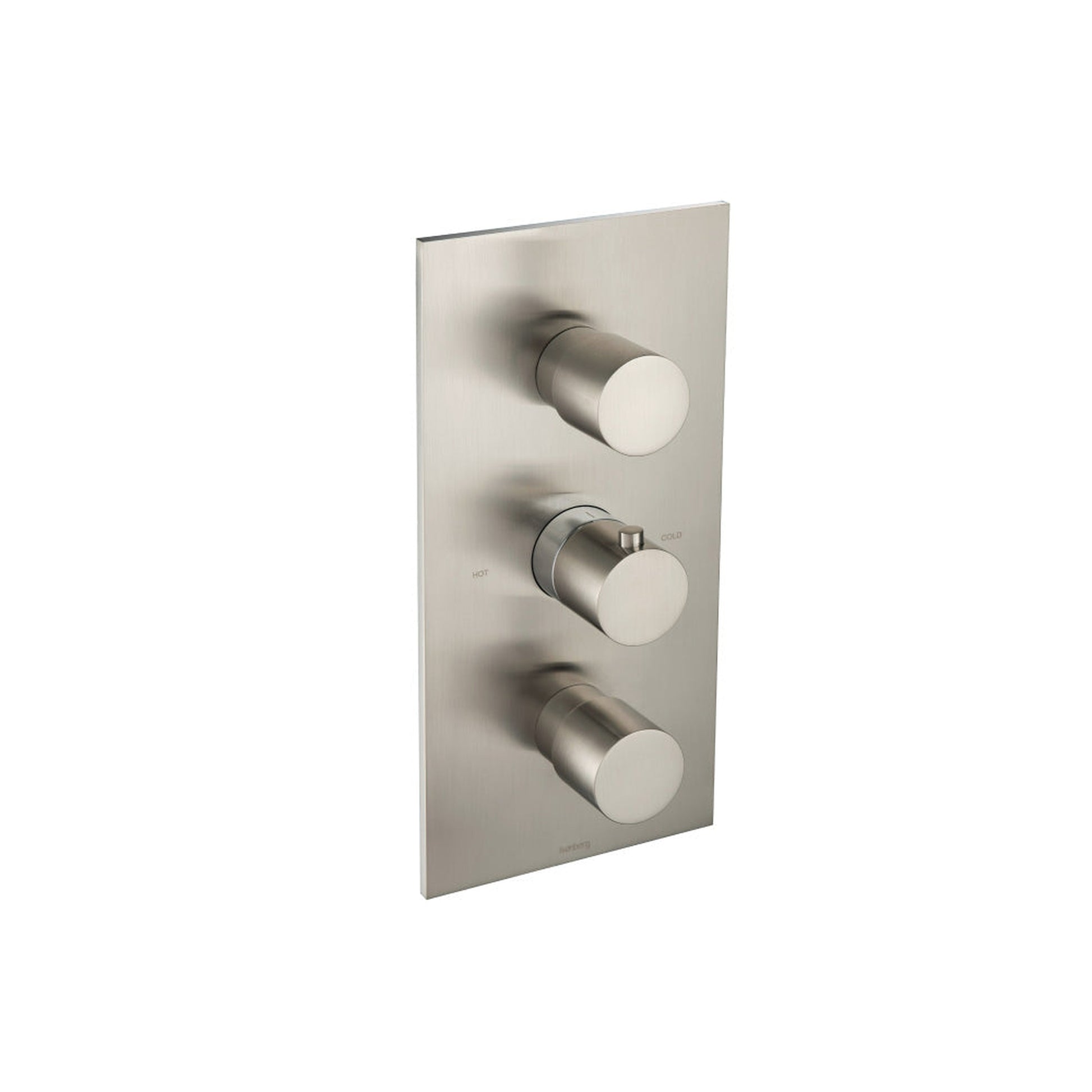 Isenberg Serie 100 Three Output Thermostatic Trim Set in Brushed Nickel