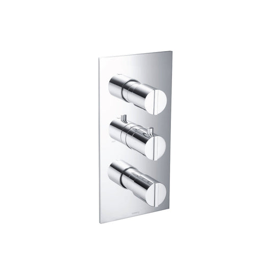 Isenberg Serie 145 3/4" Four Output Thermostatic Valve and Trim in Chrome