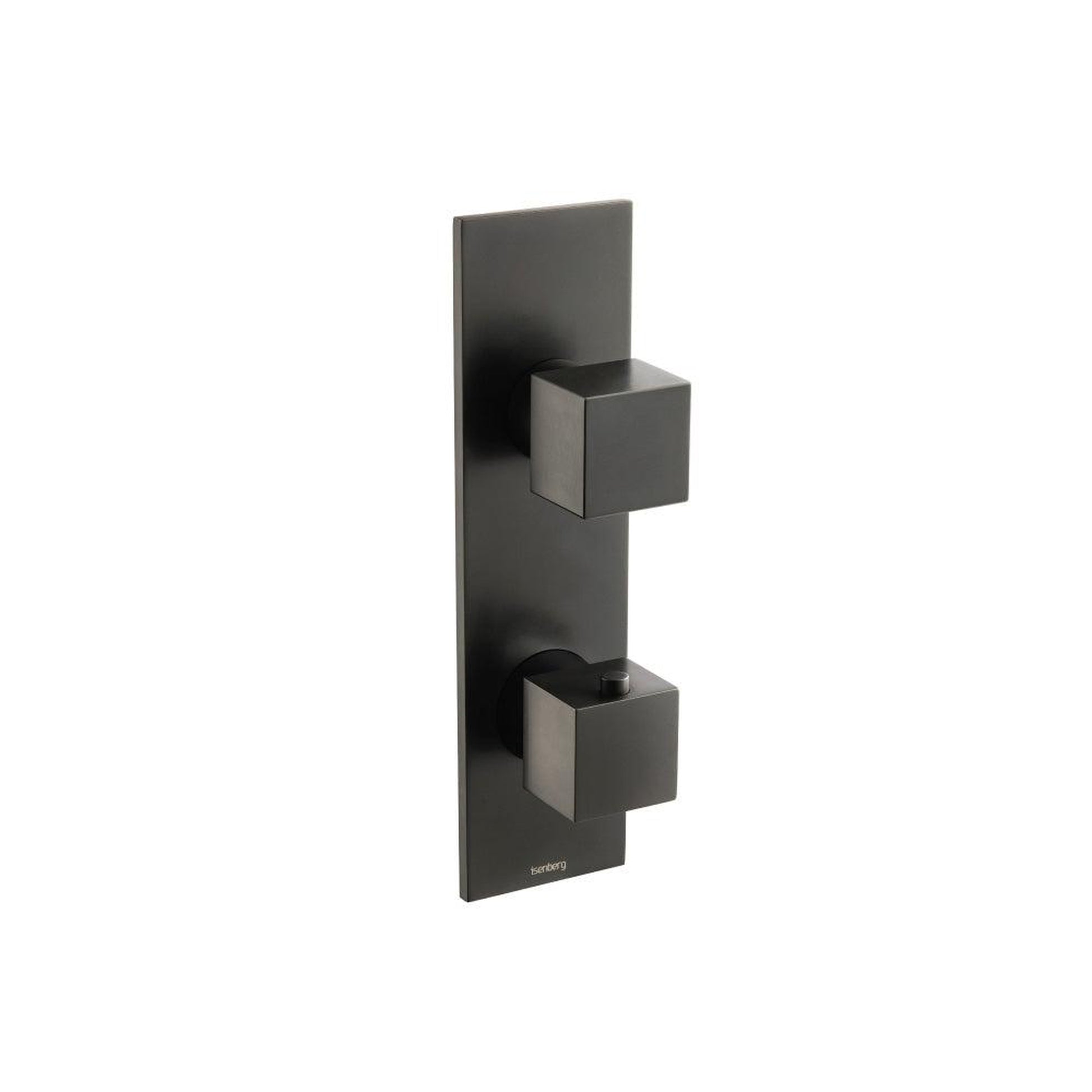 Isenberg Serie 160 3/4" Single Output Horizontal Thermostatic Shower Valve and Trim in Matte Black (160.2720MB)