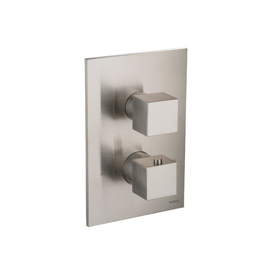 Isenberg Serie 160 3/4" Three Output Thermostatic Valve and Trim in Brushed Nickel
