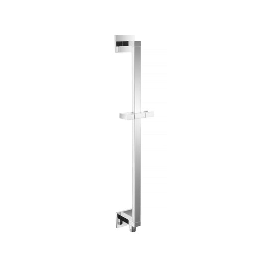 Isenberg Serie 160 Shower Slide Bar With Integrated Wall Elbow in Brushed Nickel