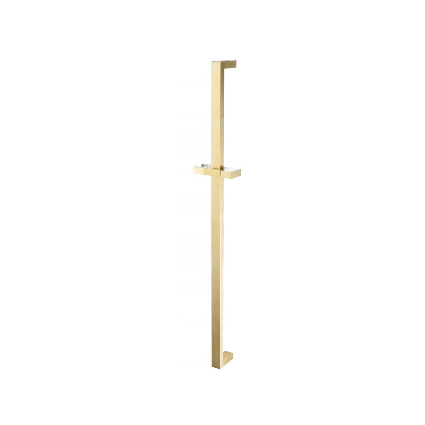 Isenberg Serie 160 Shower Slide Bar in Satin Brass