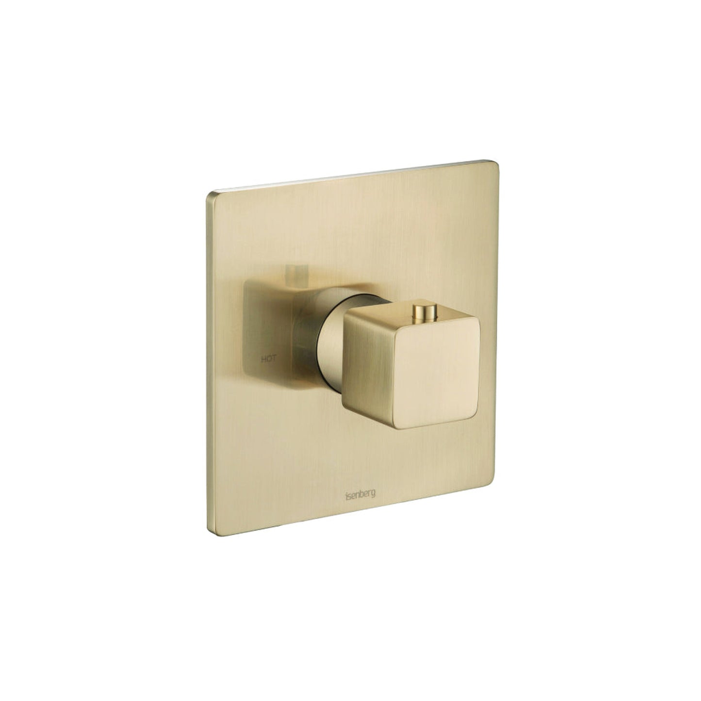 Isenberg Serie 196 3/4" Single Output Thermostatic Valve With Trim in Satin Brass