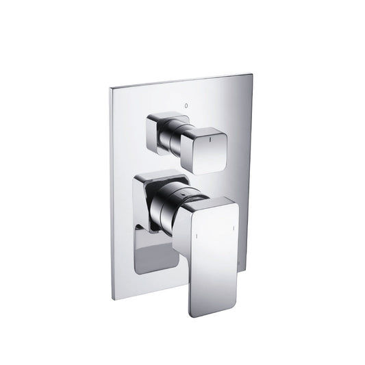 Isenberg Serie 196 Two Output Tub / Shower Trim in Chrome