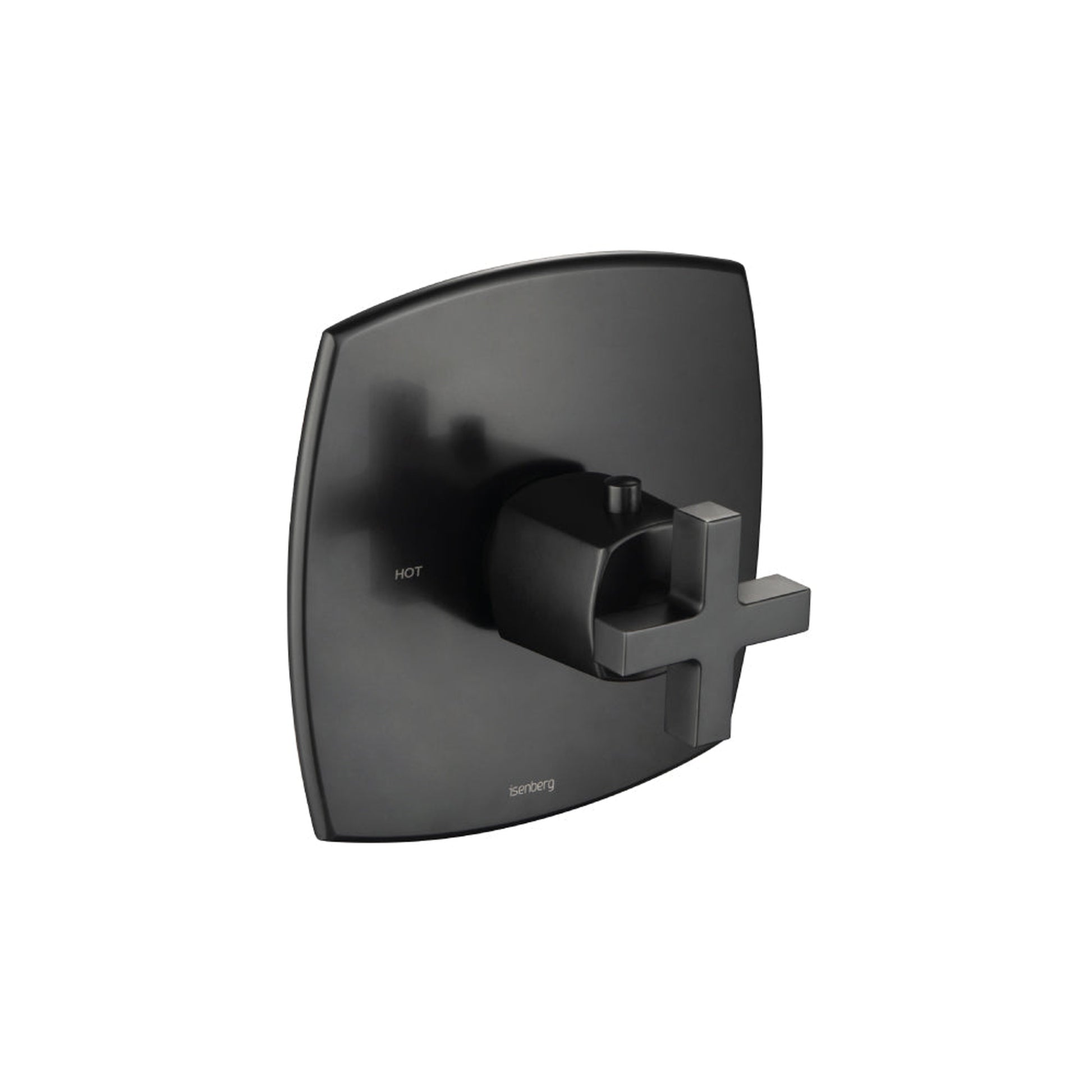 Isenberg Serie 240 3/4" Single Output Thermostatic Valve With Trim in Matte Black