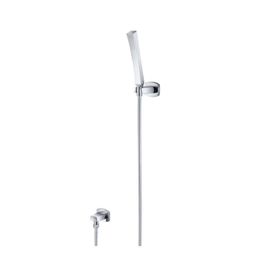 Isenberg Serie 240 Hand Shower Set With Wall Elbow, Holder and Hose in Chrome