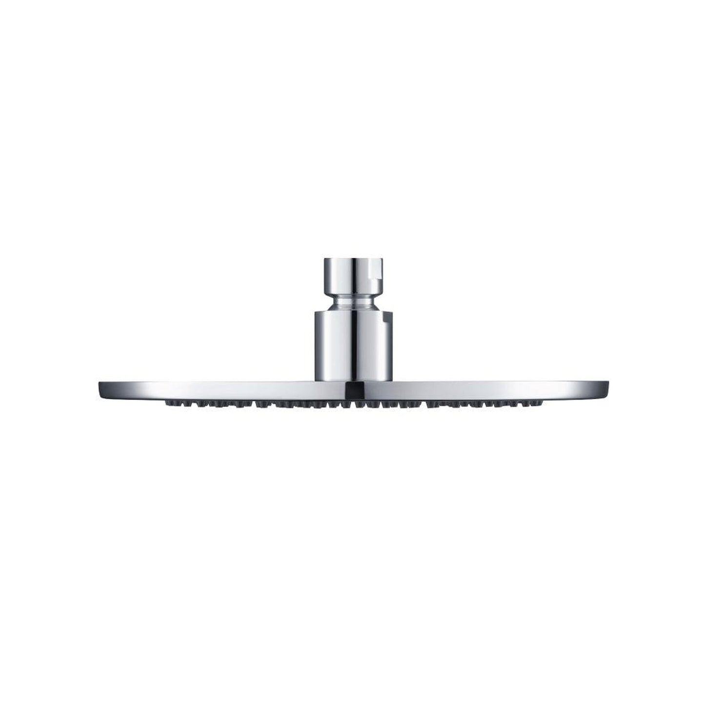 Isenberg Serie 250 Single Output Chrome Wall-Mounted Shower Set With Single Function Round Rain Shower Head, Two-Handle Shower Trim and 1-Output Wall-Mounted Thermostatic Shower Valve With Integrated Volume Control