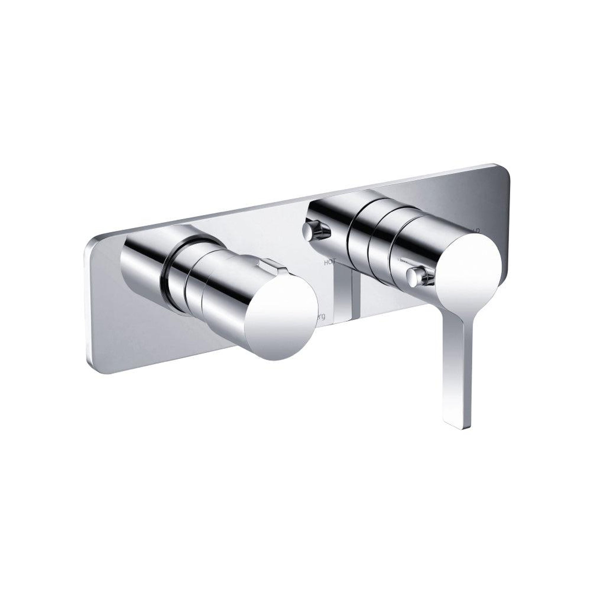 Isenberg Serie 260 Single Output Trim for Thermostatic Valve in Chrome