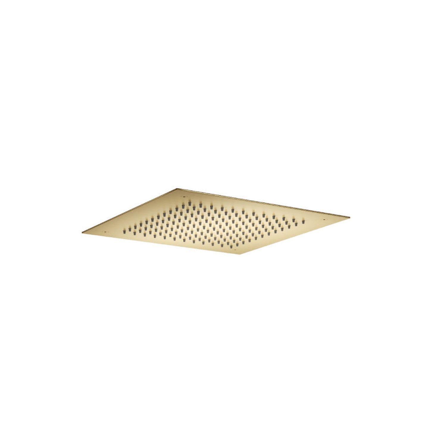 Isenberg Universal Fixtures 15" Flush Mount Stainless Steel Showerhead / Rainhead in Satin Brass